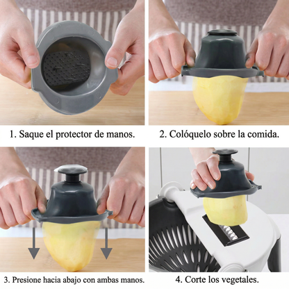Cortador de verduras 9 en 1